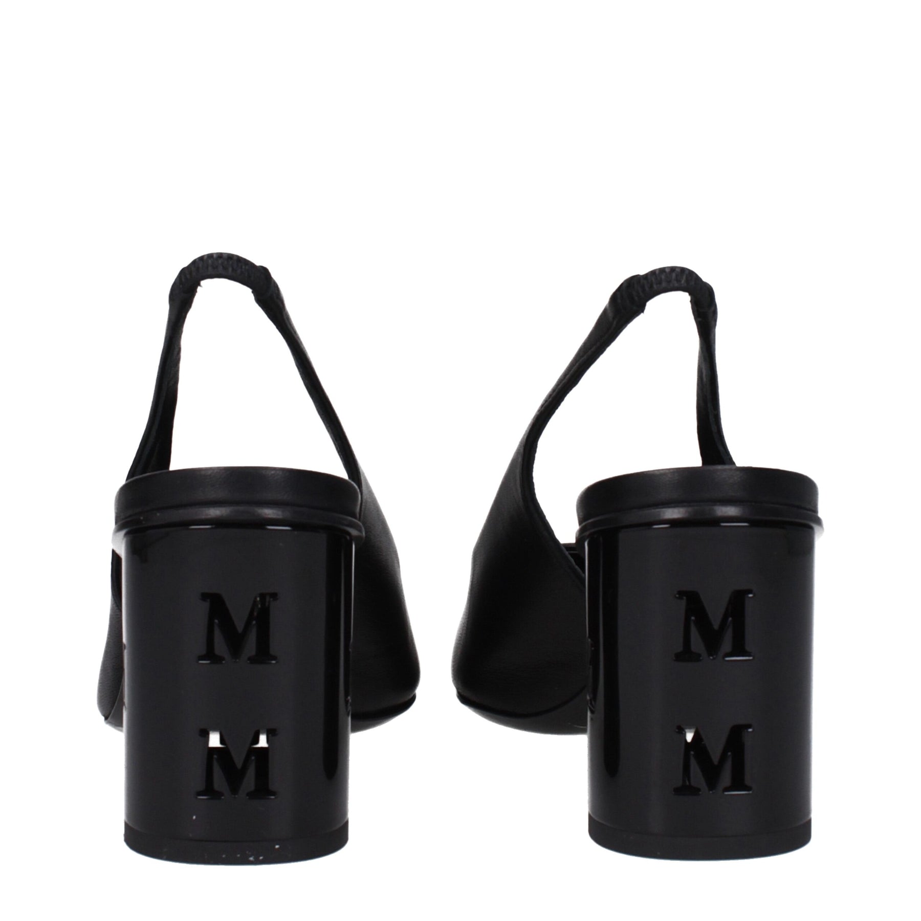 Max Mara Black Leather High Heel Pumps | Regal Royce