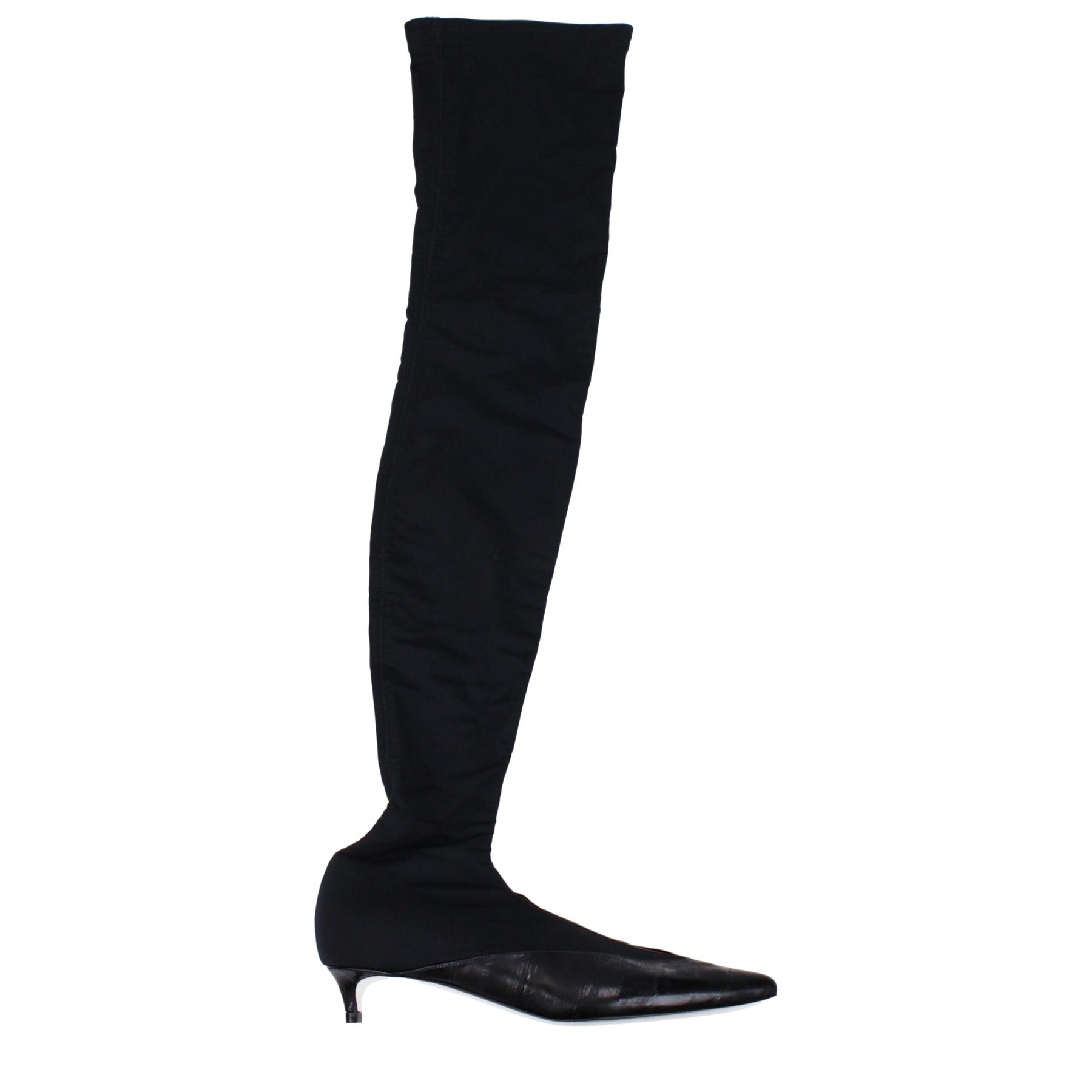 Givenchy Black Fabric Boots | Regal Royce