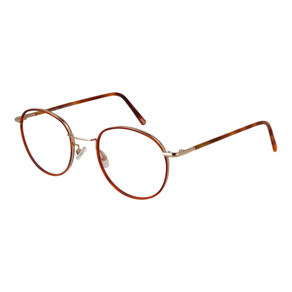 Andy Wolf Orange Metal Glasses (Frames) | Regal Royce