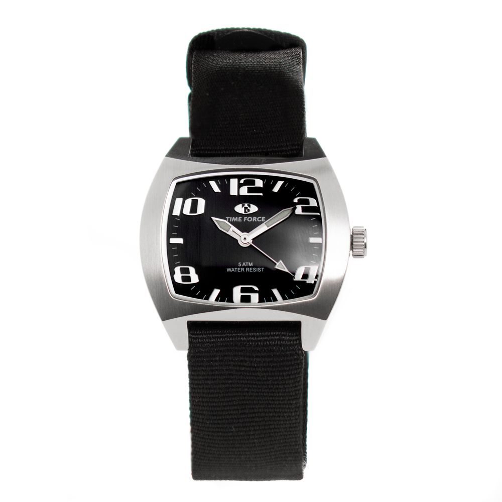 Time Force Black Nylon Sport Watch | Regal Royce