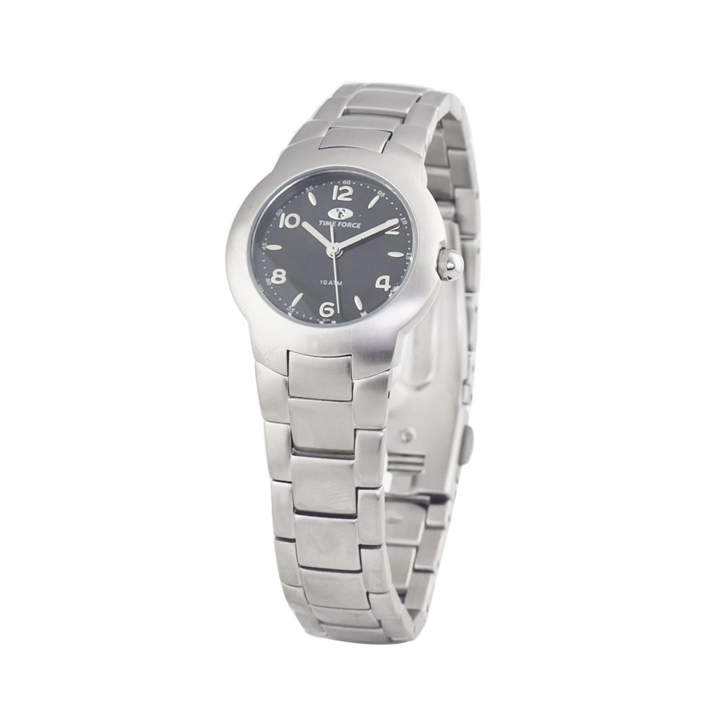 Time Force Silver Stainless Steel Dress Watch | Regal Royce
