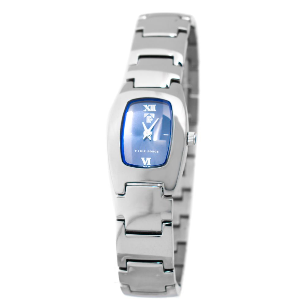Time Force Silver Stainless Steel Dress Watch | Regal Royce
