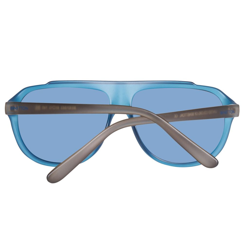 Benetton Blue Injected Sunglasses | Regal Royce