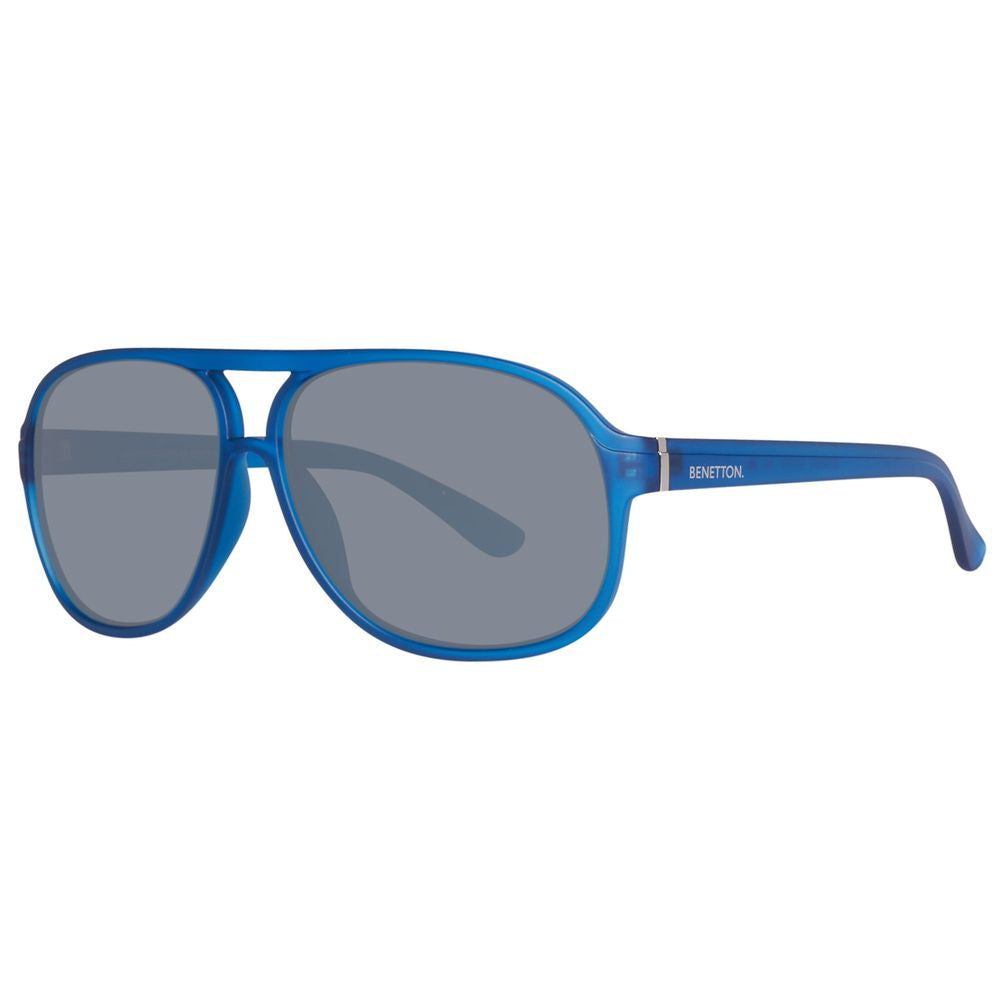 Benetton Blue Injected Sunglasses | Regal Royce
