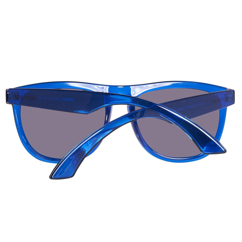 Benetton Blue Injected Sunglasses | Regal Royce