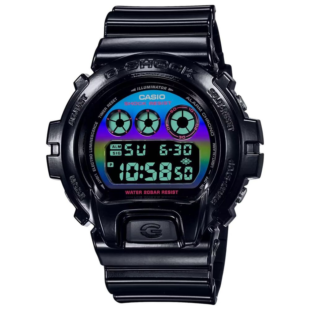 Casio Black Resin Digital Watch | Regal Royce