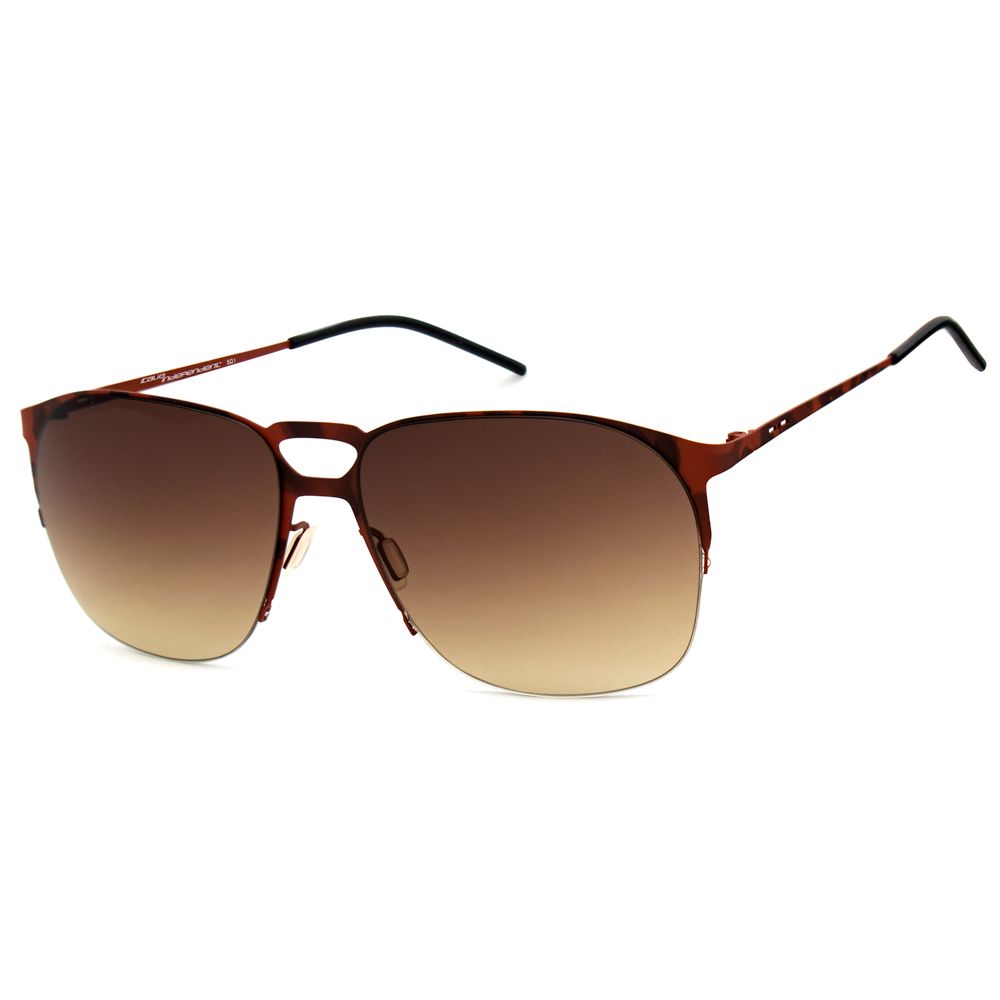 Italia Independent Brown Metal Sunglasses | Regal Royce