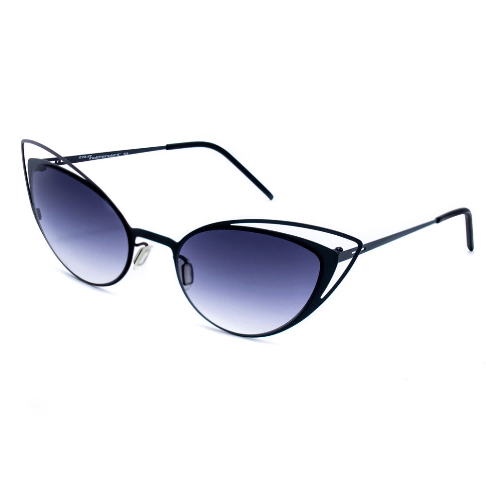 Italia Independent Black Metal Sunglasses | Regal Royce