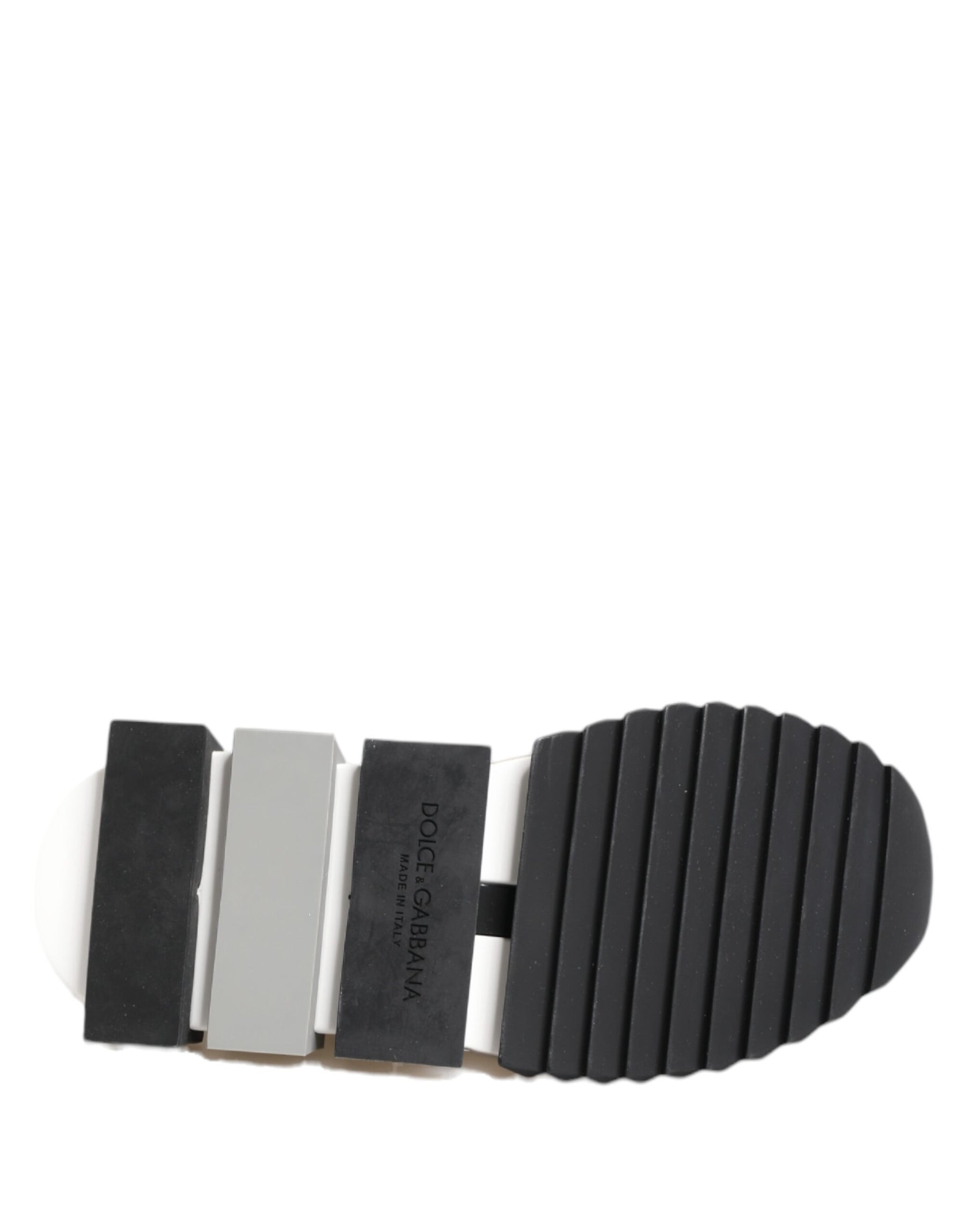 Dolce & Gabbana Black White Sorrento Low Top Sneakers Shoes | Regal Royce