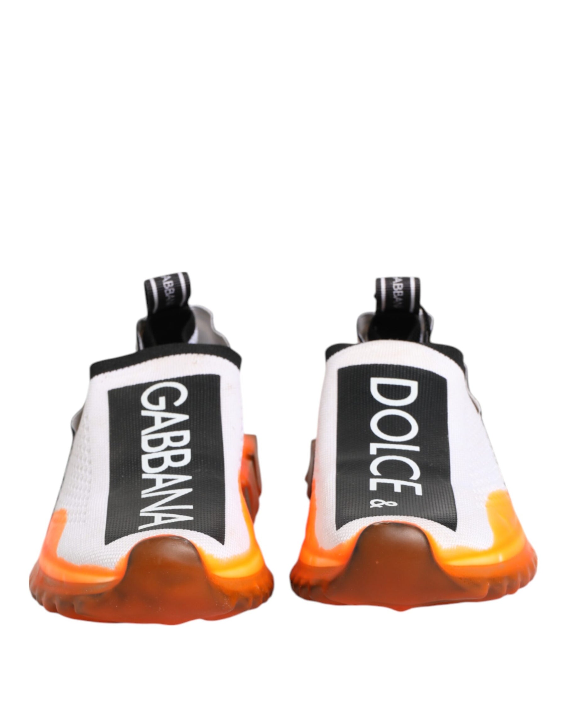 Dolce & Gabbana White Sorrento Slip On Low Top Sneakers Shoes | Regal Royce