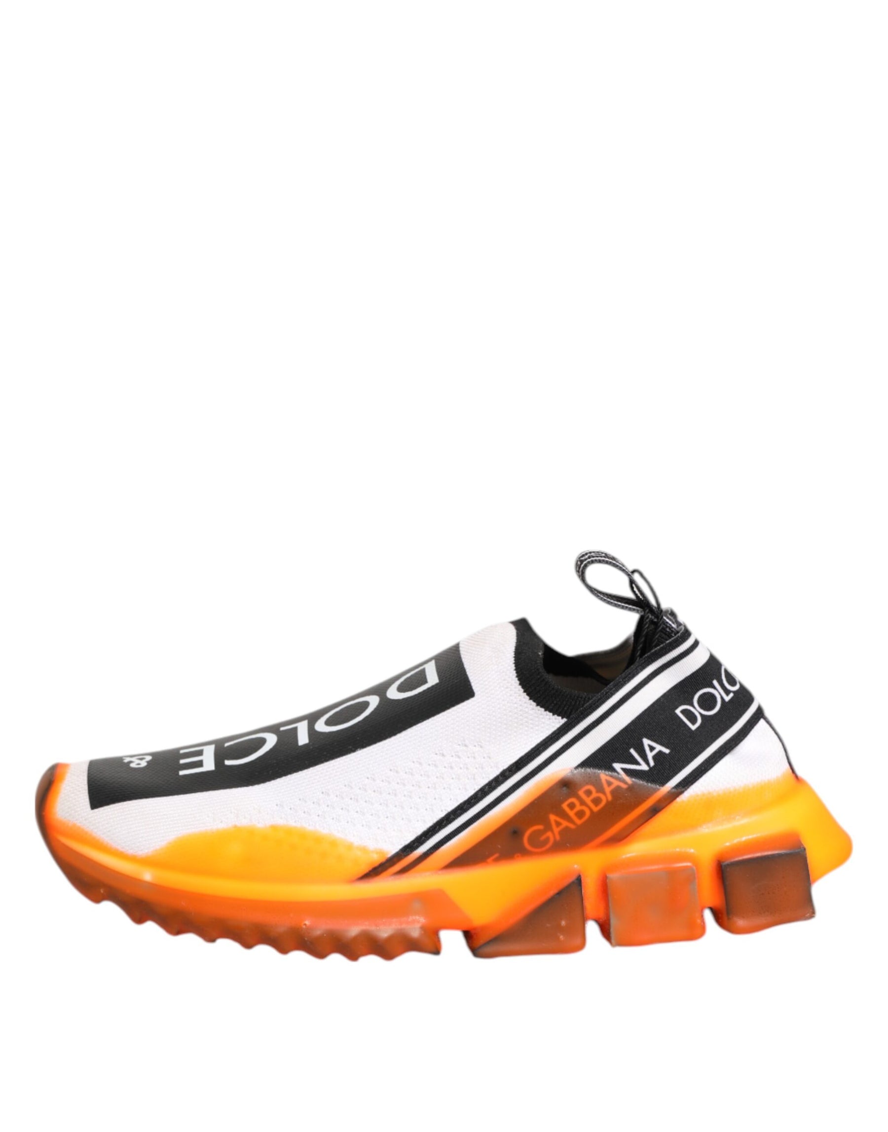 Dolce & Gabbana White Sorrento Slip On Low Top Sneakers Shoes | Regal Royce