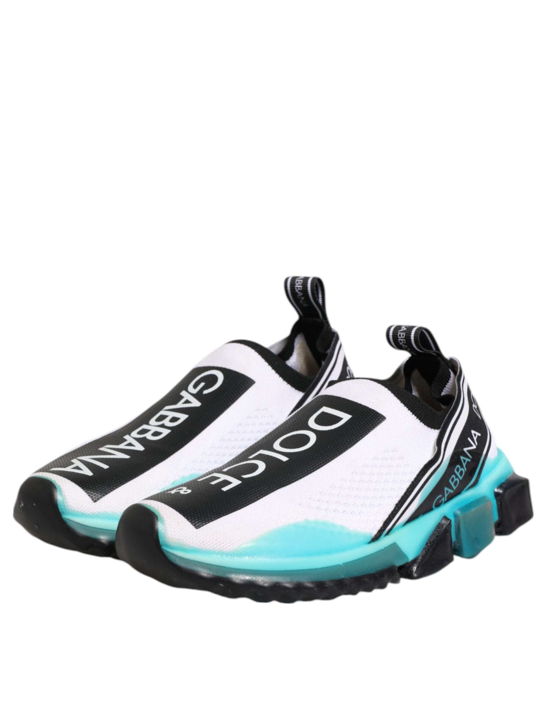 Dolce & Gabbana White Sorrento Slip On Low Top Sneakers Shoes | Regal Royce