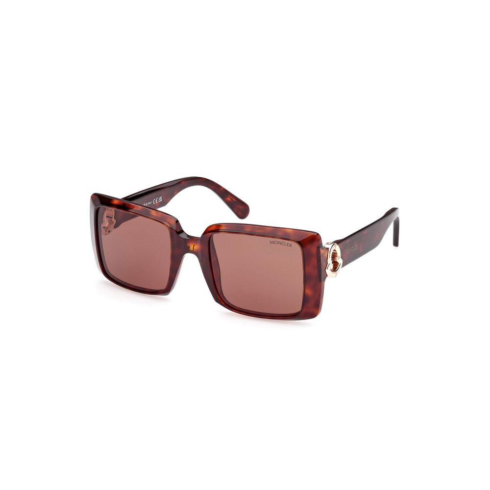 Moncler Marrone Pantografato Women Sunglasses | Regal Royce