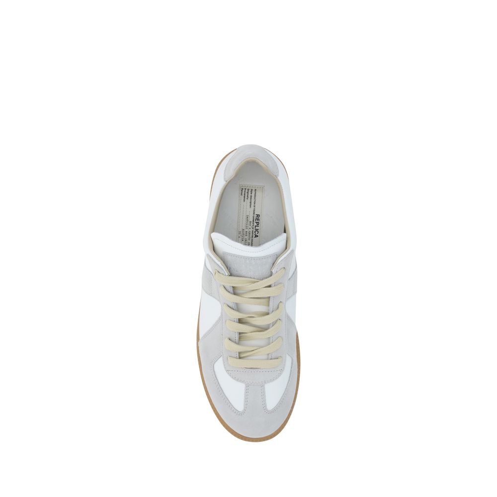 Margiela White Rubber Low Top Sneakers | Regal Royce