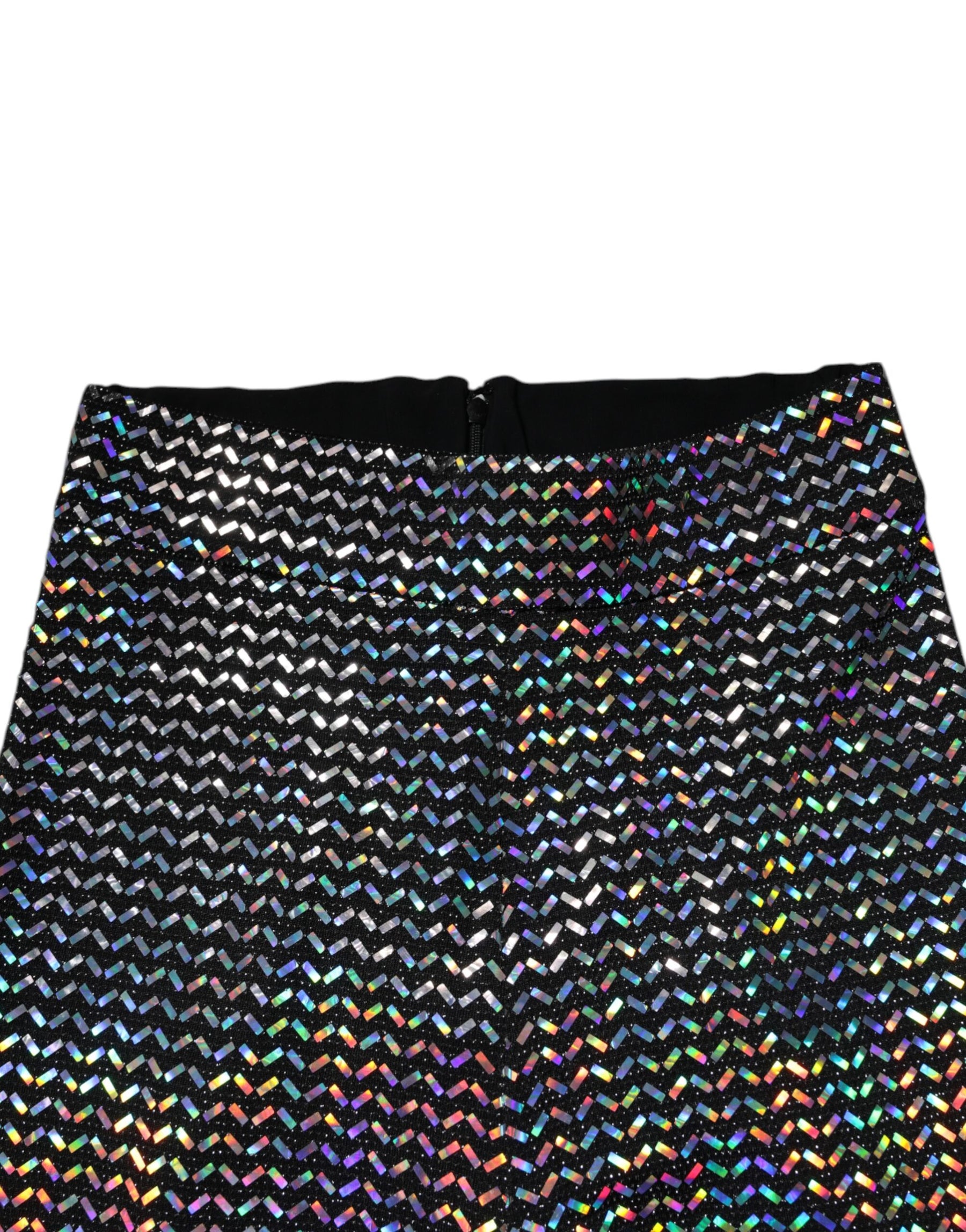 Dolce & Gabbana Multicolor Sequined Leggings Trouser Pants | Regal Royce