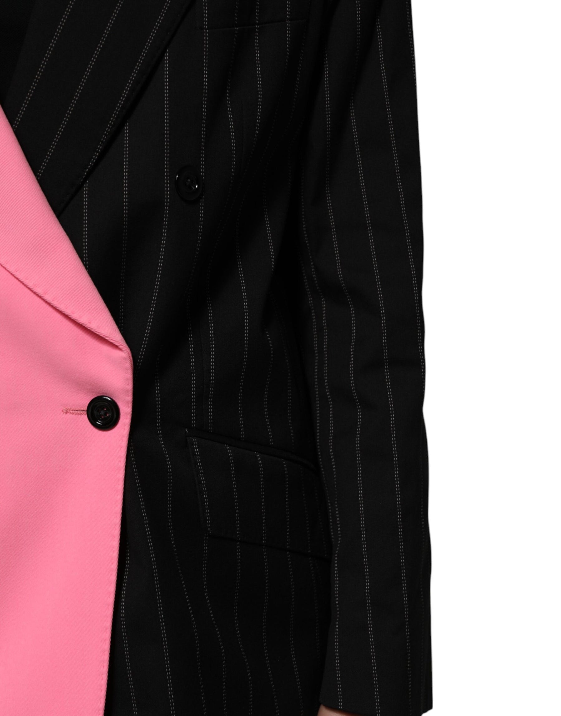 Dolce & Gabbana Multicolor Patchwork Embellished Coat Jacket | Regal Royce