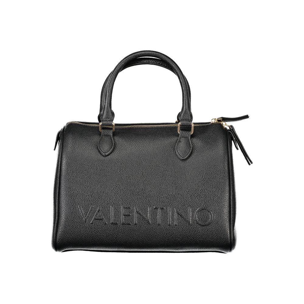 Mario Valentino Black Polyurethane Women's Bag | Regal Royce