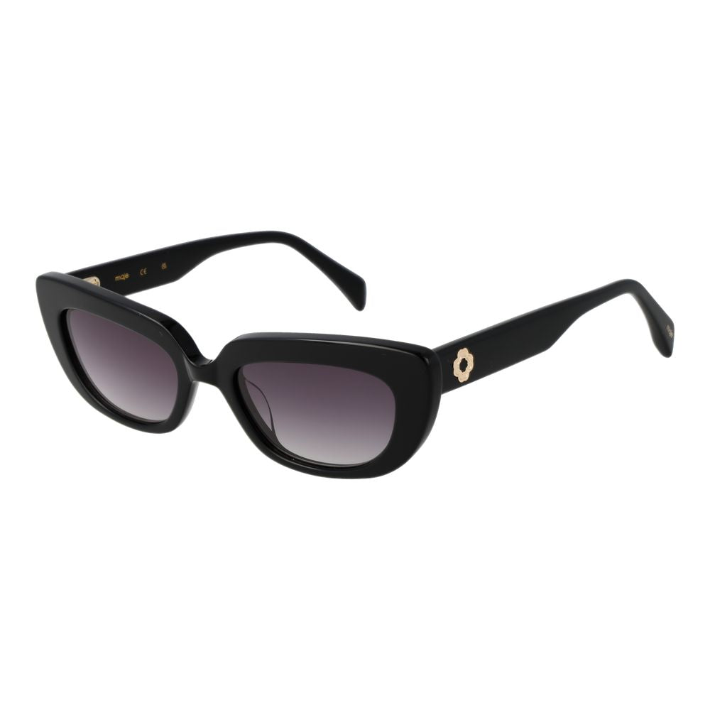 Maje Black Acetate Sunglasses | Regal Royce