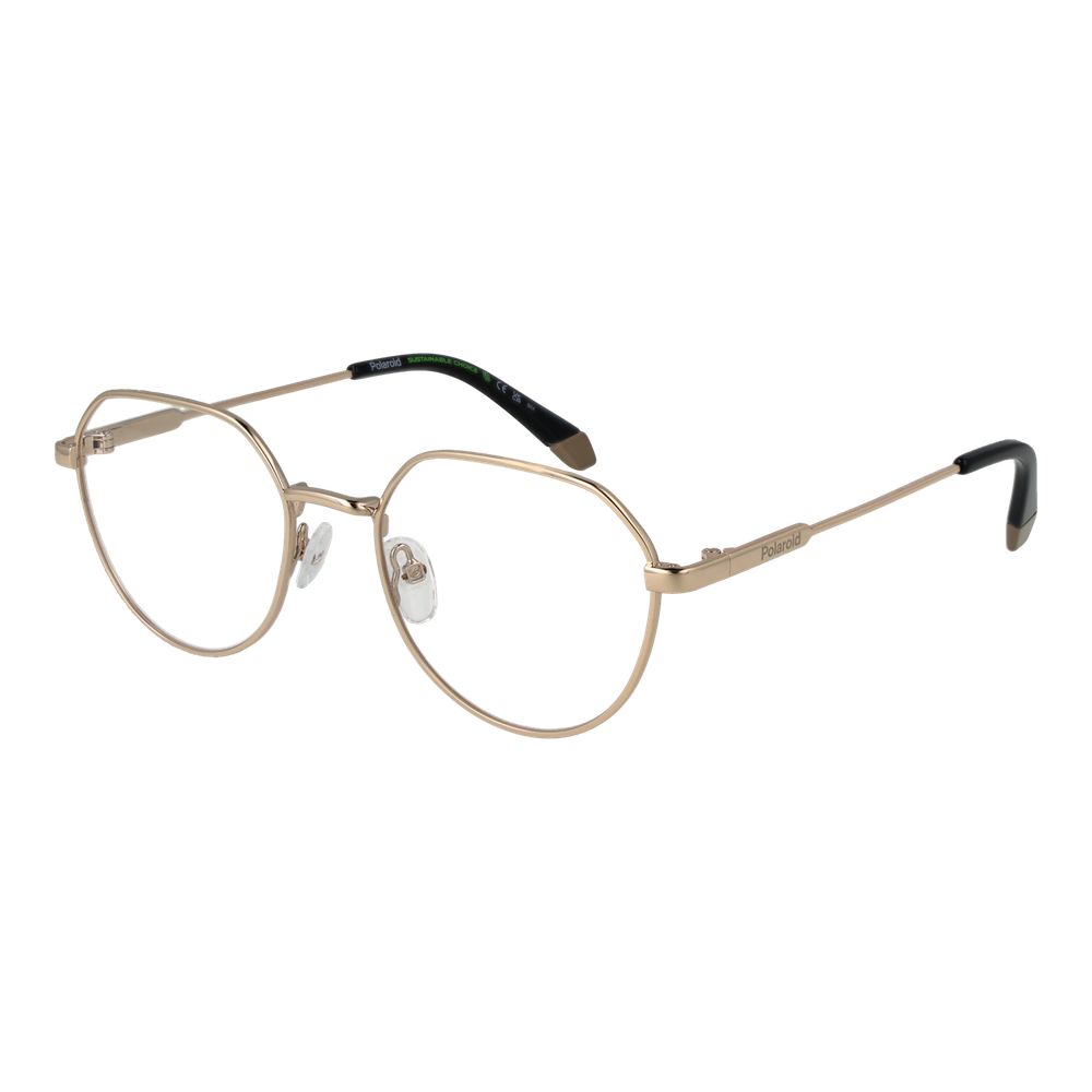 Polaroid Gold Metal Glasses (Frames) | Regal Royce