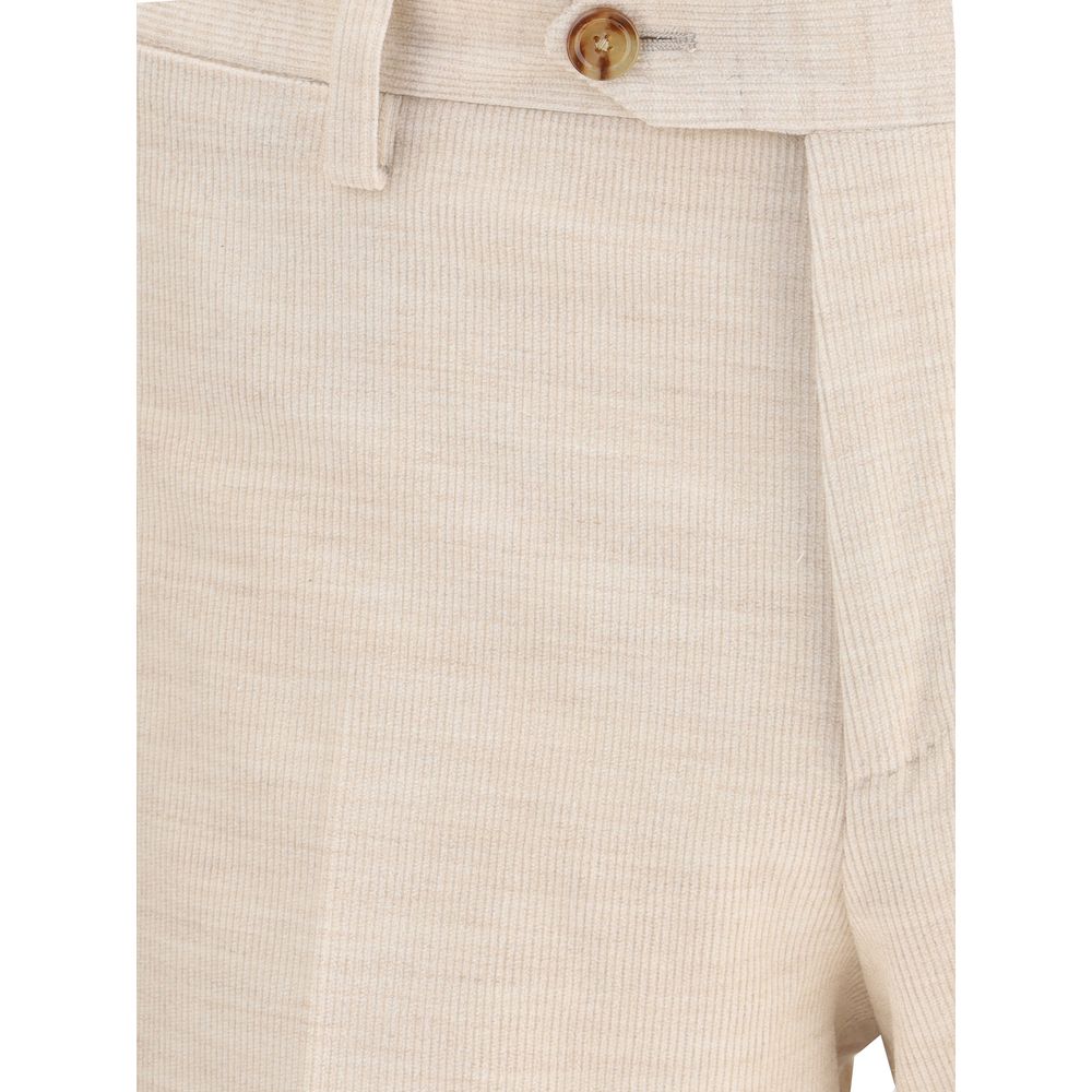 Lardini Beige Cotton Two-Piece Suit | Regal Royce