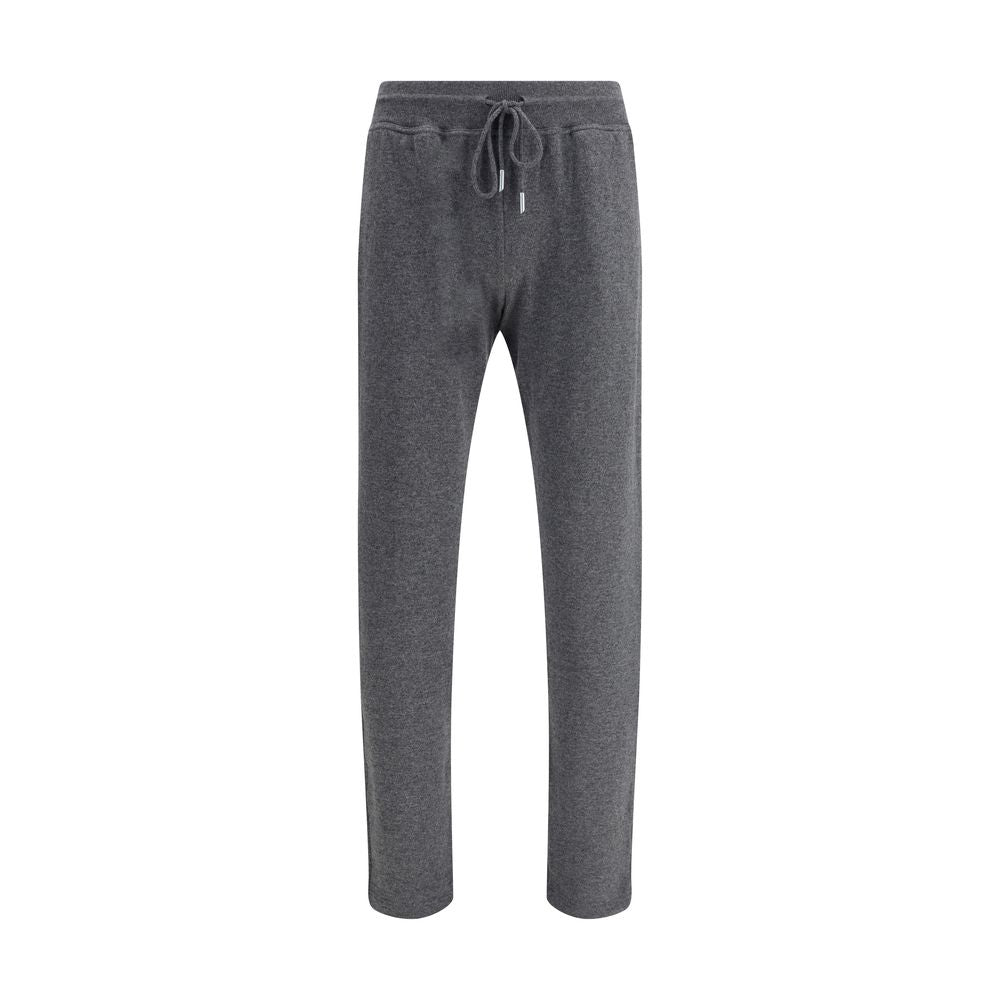 Kiton Gray Cashmere Casual Pants