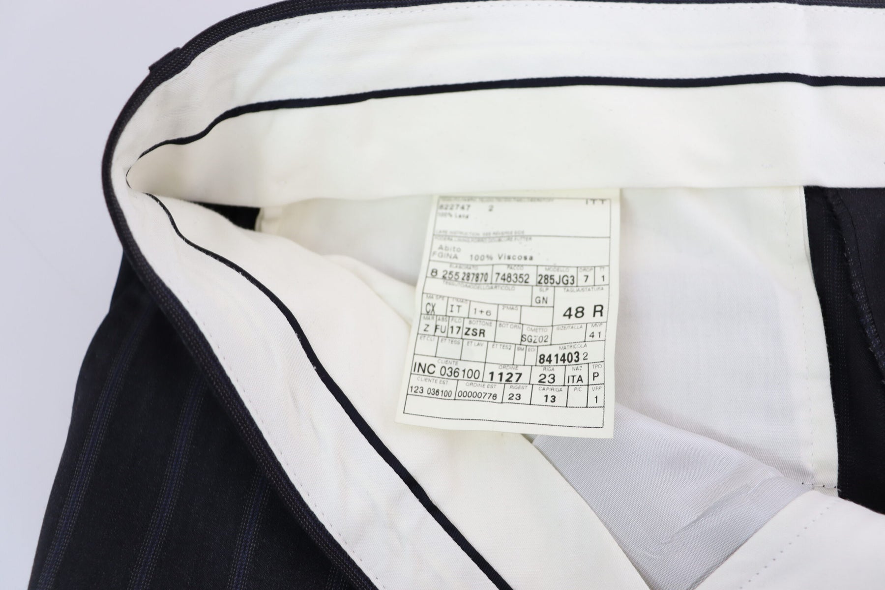 Dolce & Gabbana Gray Wool Blend Formal Trousers Pants | Regal Royce