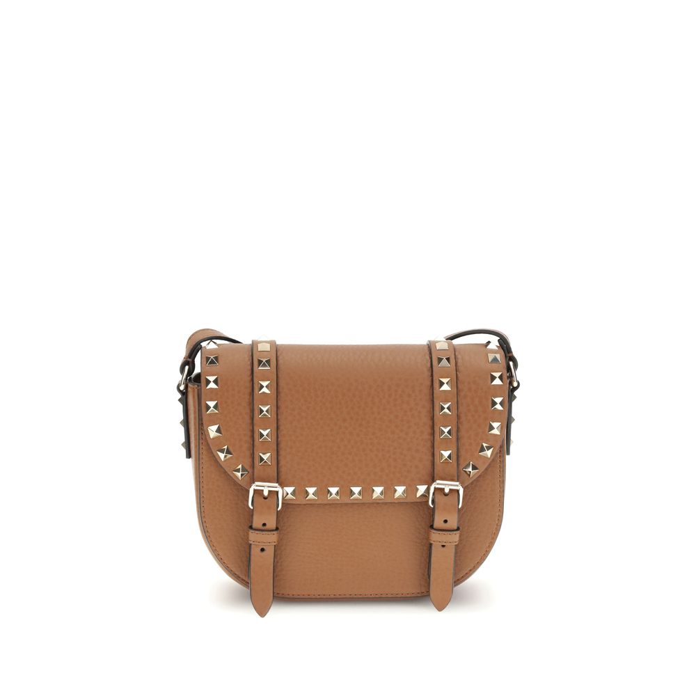 Valentino Garavani Beige Calf Leather Bos Taurus Shoulder Bag | Regal Royce