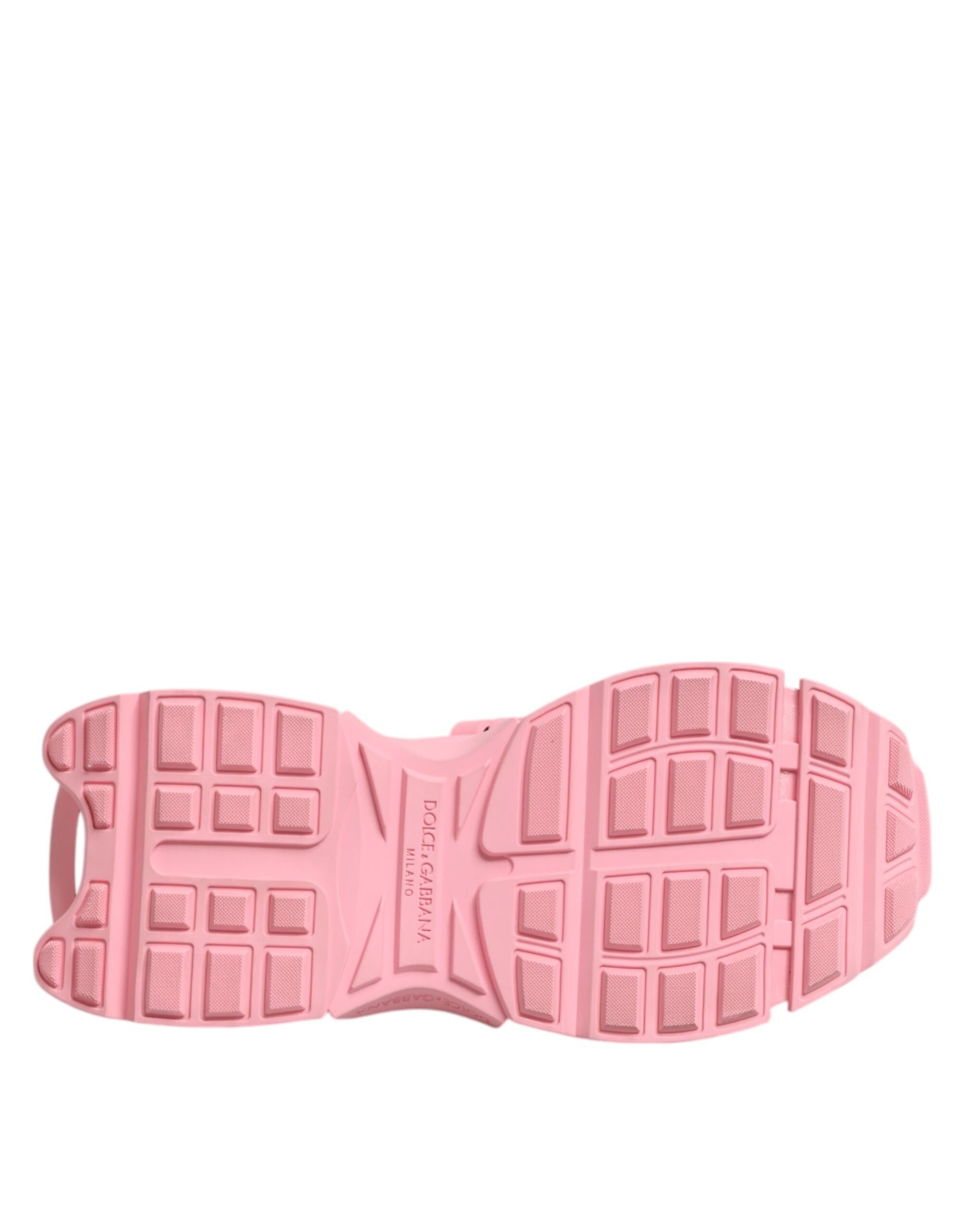 Dolce & Gabbana Pink Low Top Space Women Sneakers Shoes | Regal Royce