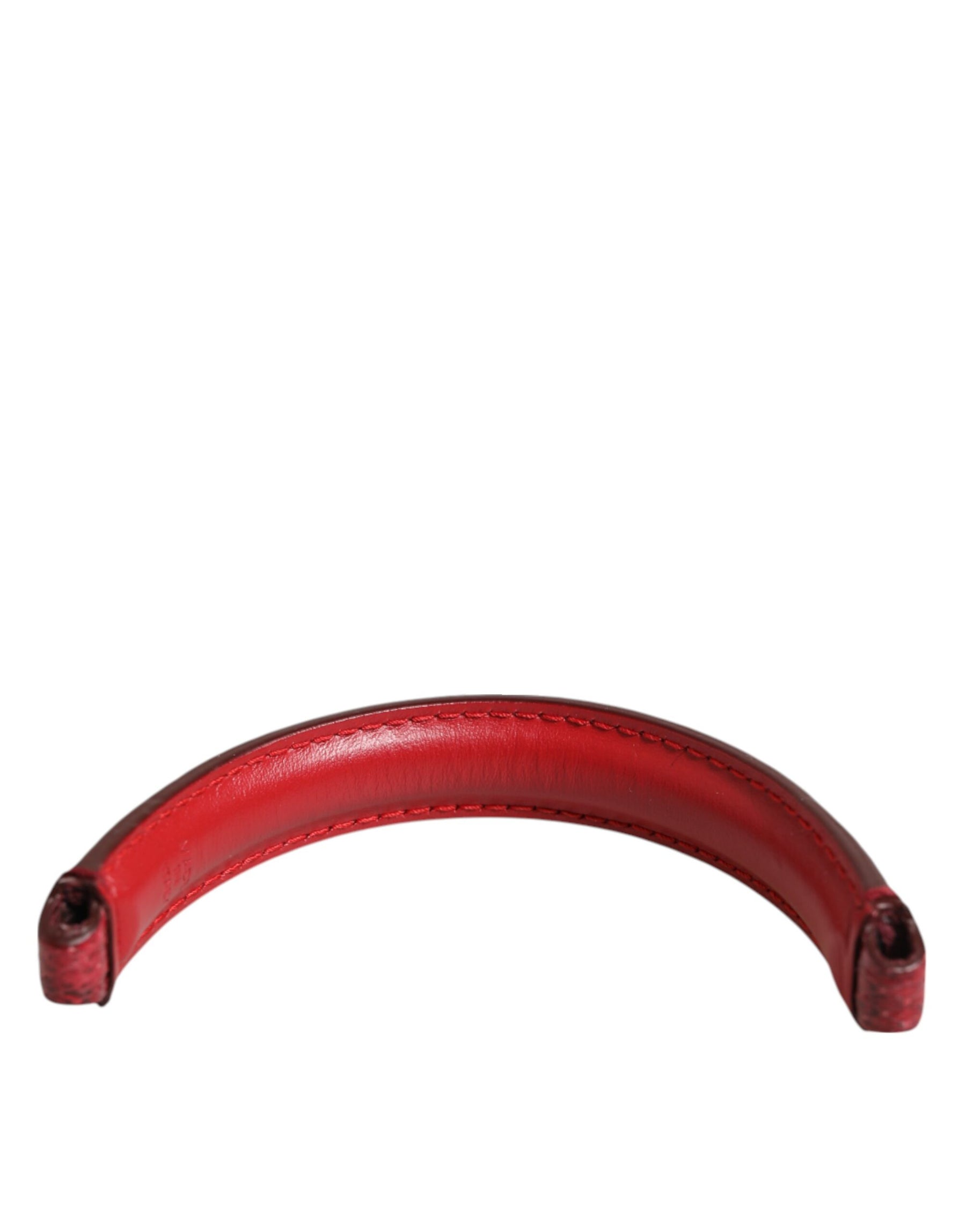 Dolce & Gabbana Red Small Ayers Leather Bag Handle Women Shoulder Strap | Regal Royce