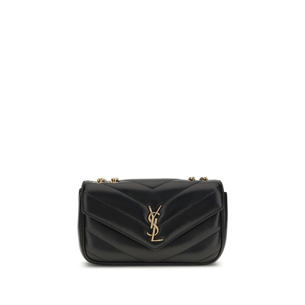 Saint Laurent Black Lamb Ovis Aries Aries Shoulder Bag | Regal Royce