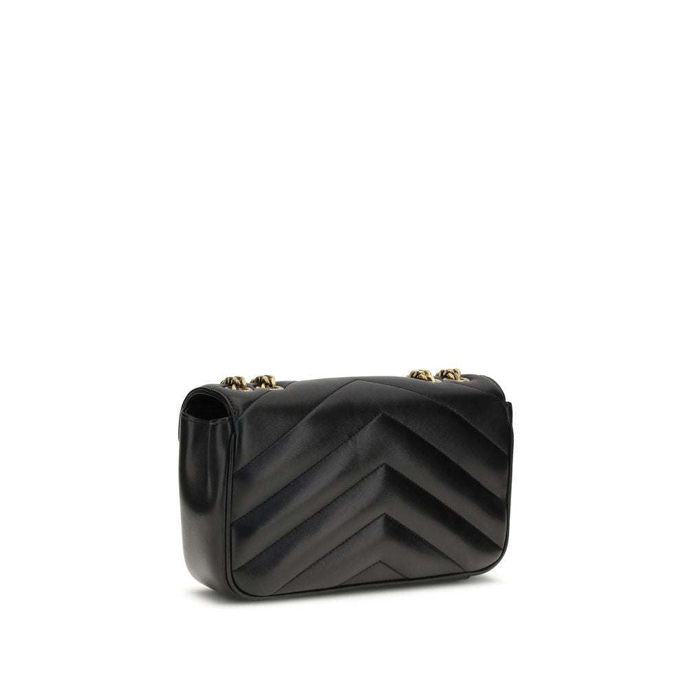 Saint Laurent Black Lamb Ovis Aries Aries Shoulder Bag | Regal Royce