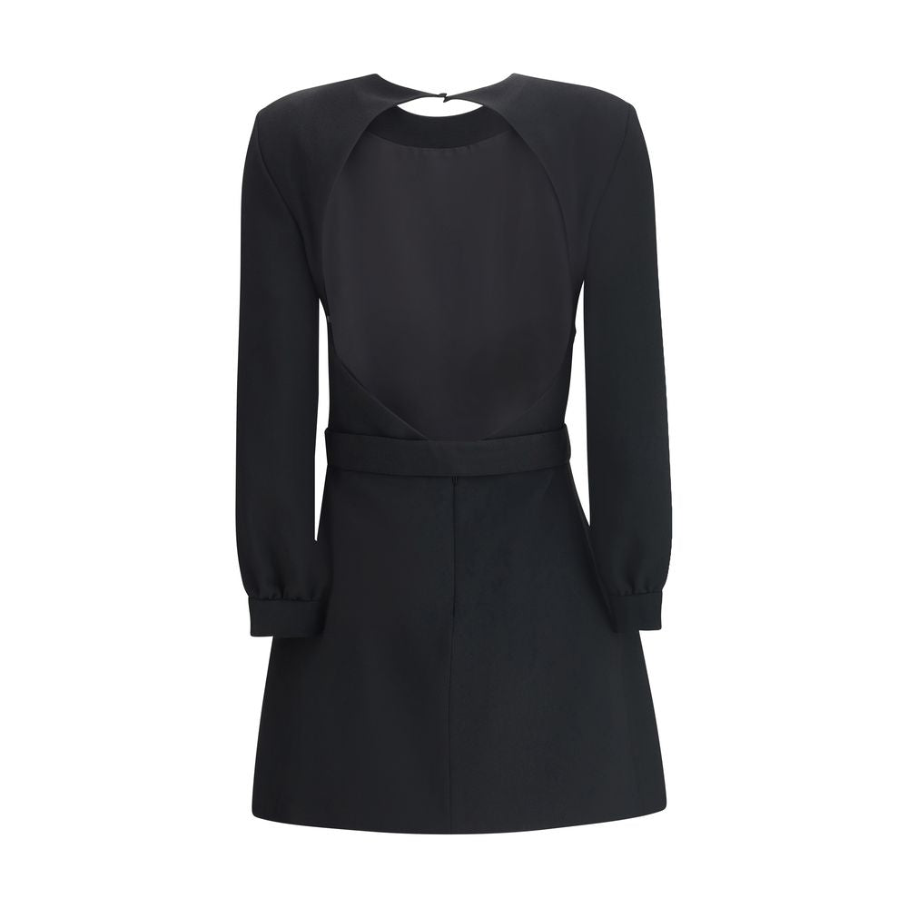 Saint Laurent Black Viscose Cocktail Dress | Regal Royce