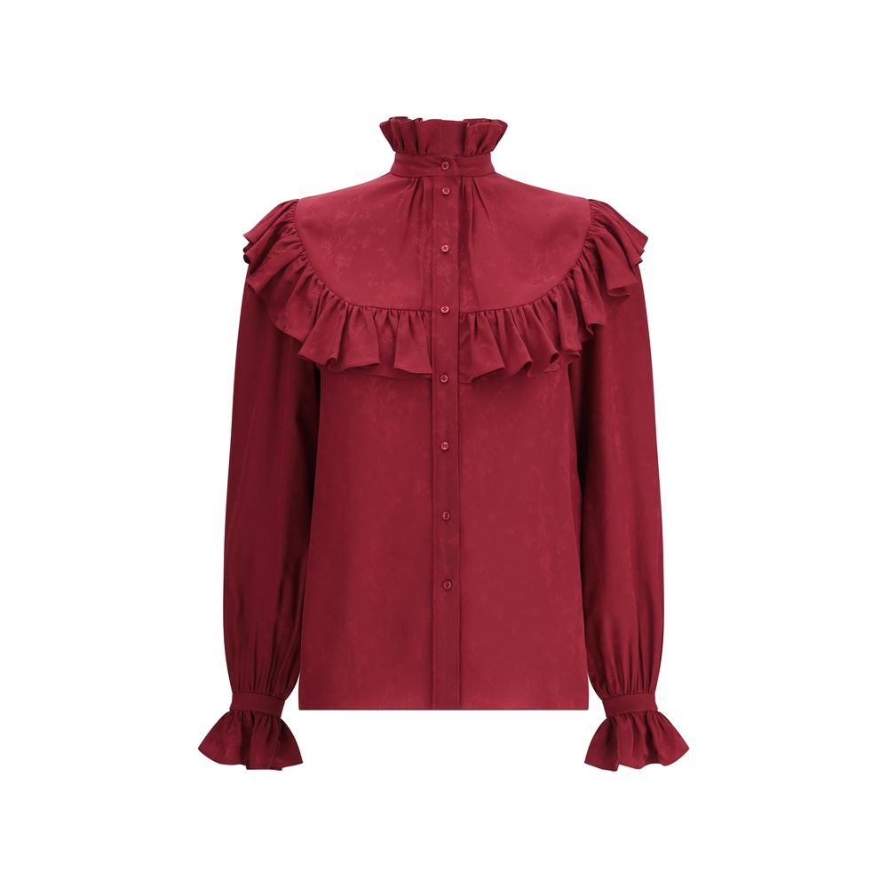 Saint Laurent Multicolor Silk Blouse | Regal Royce