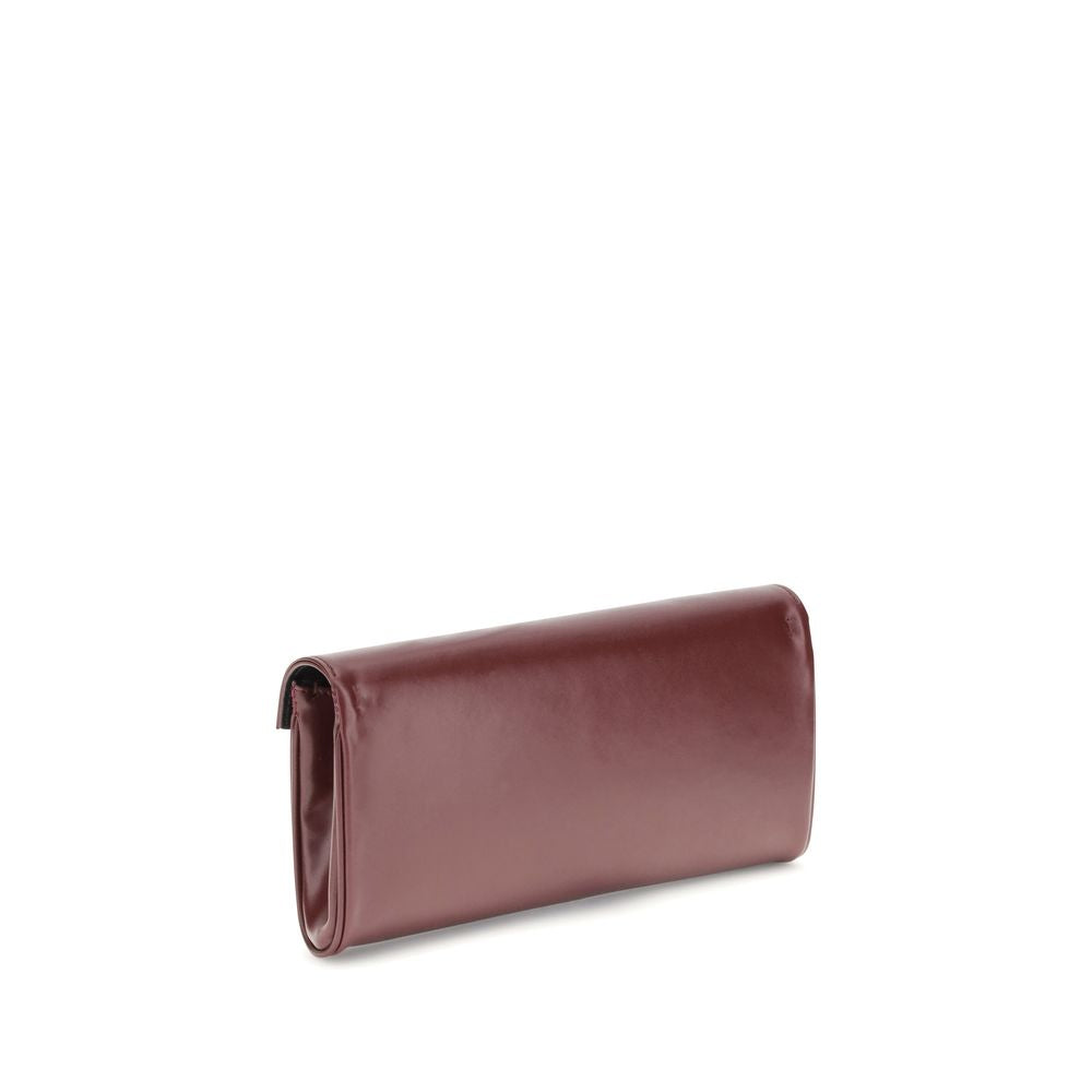 Giuseppe Zanotti Brown Leather Clutch Bag | Regal Royce