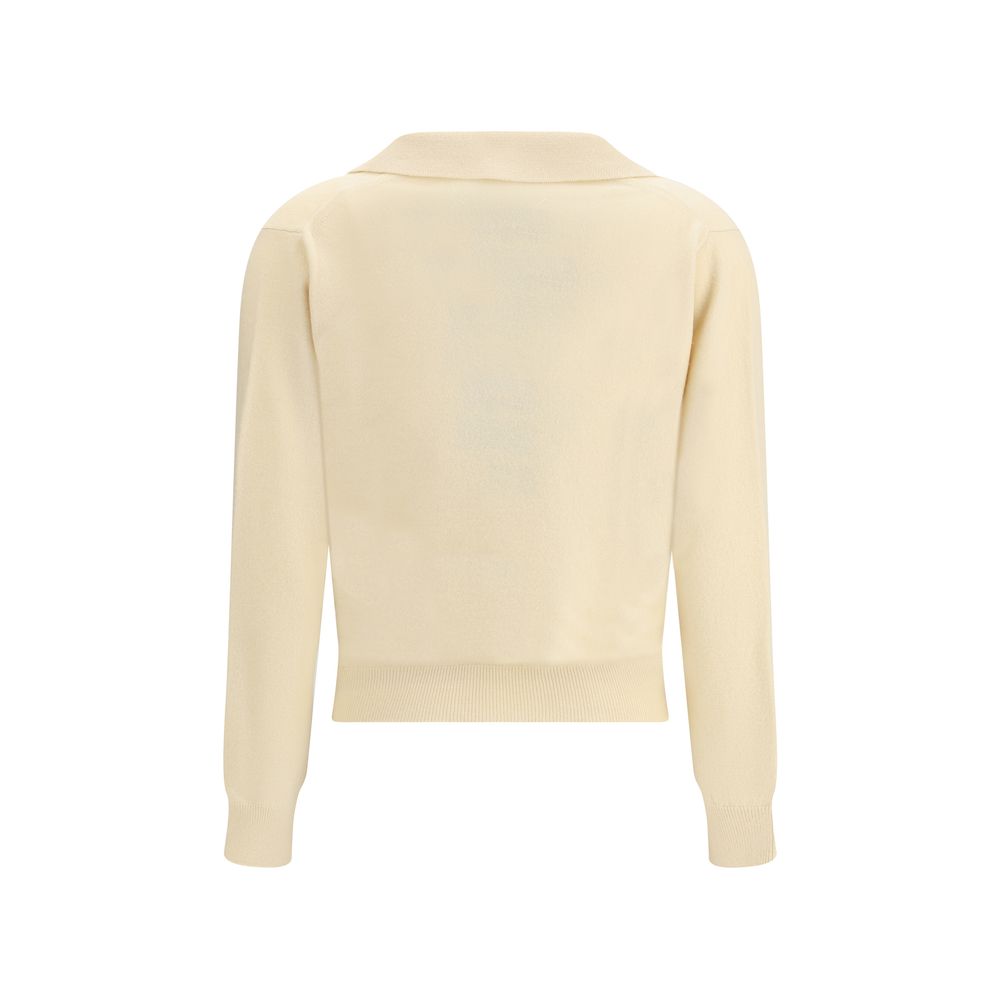Margiela Cream Fleece Wool Sweater | Regal Royce