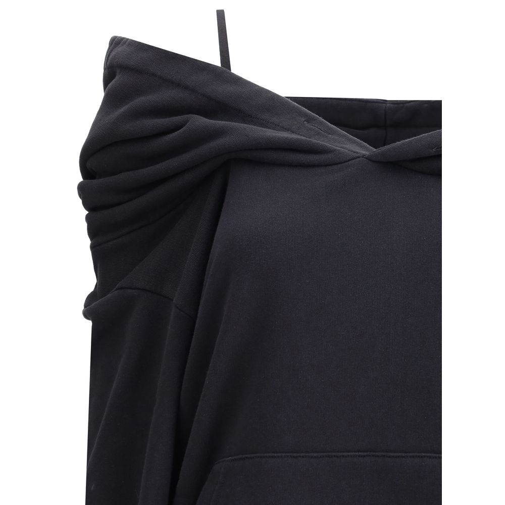 MM6 Black Cotton Sweatshirt | Regal Royce