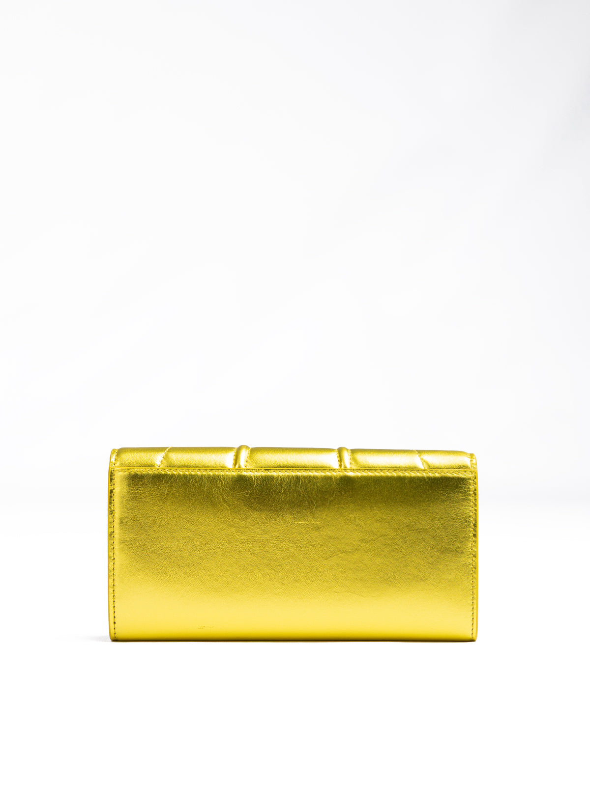 Ferrari Metal Yellow GT patent leather purse | Regal Royce