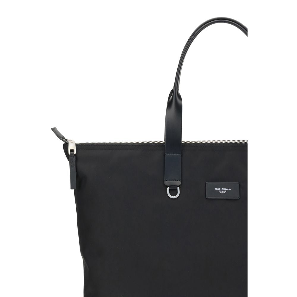 Dolce & Gabbana Black Leather Shoulder Bag | Regal Royce