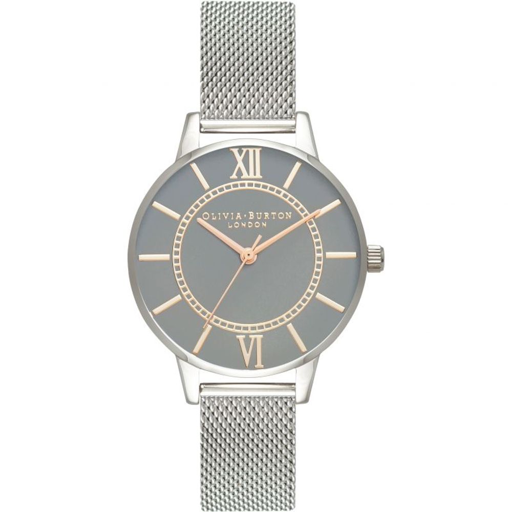 Olivia Burton Silver Stainless Steel Dress Watch | Regal Royce
