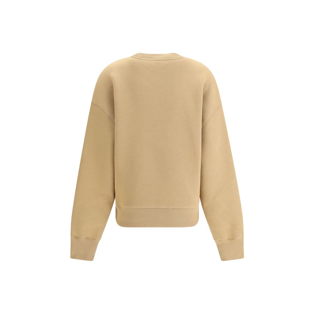 Ami Paris Beige Cotton Sweatshirt | Regal Royce