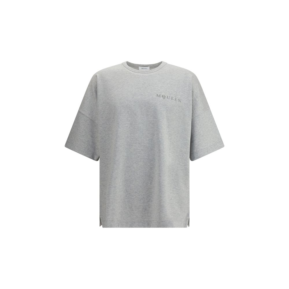 Alexander McQueen Gray Cotton T-Shirt | Regal Royce