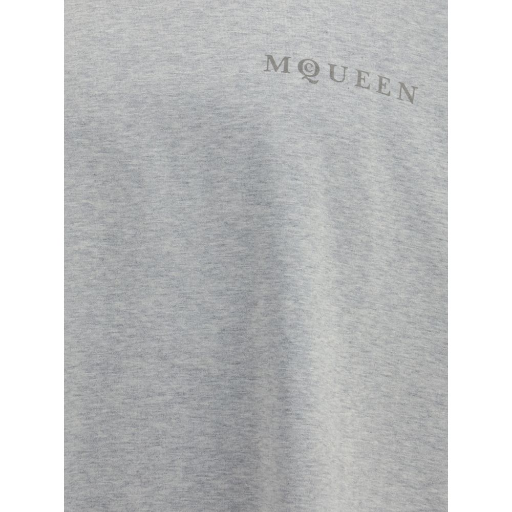 Alexander McQueen Gray Cotton T-Shirt | Regal Royce
