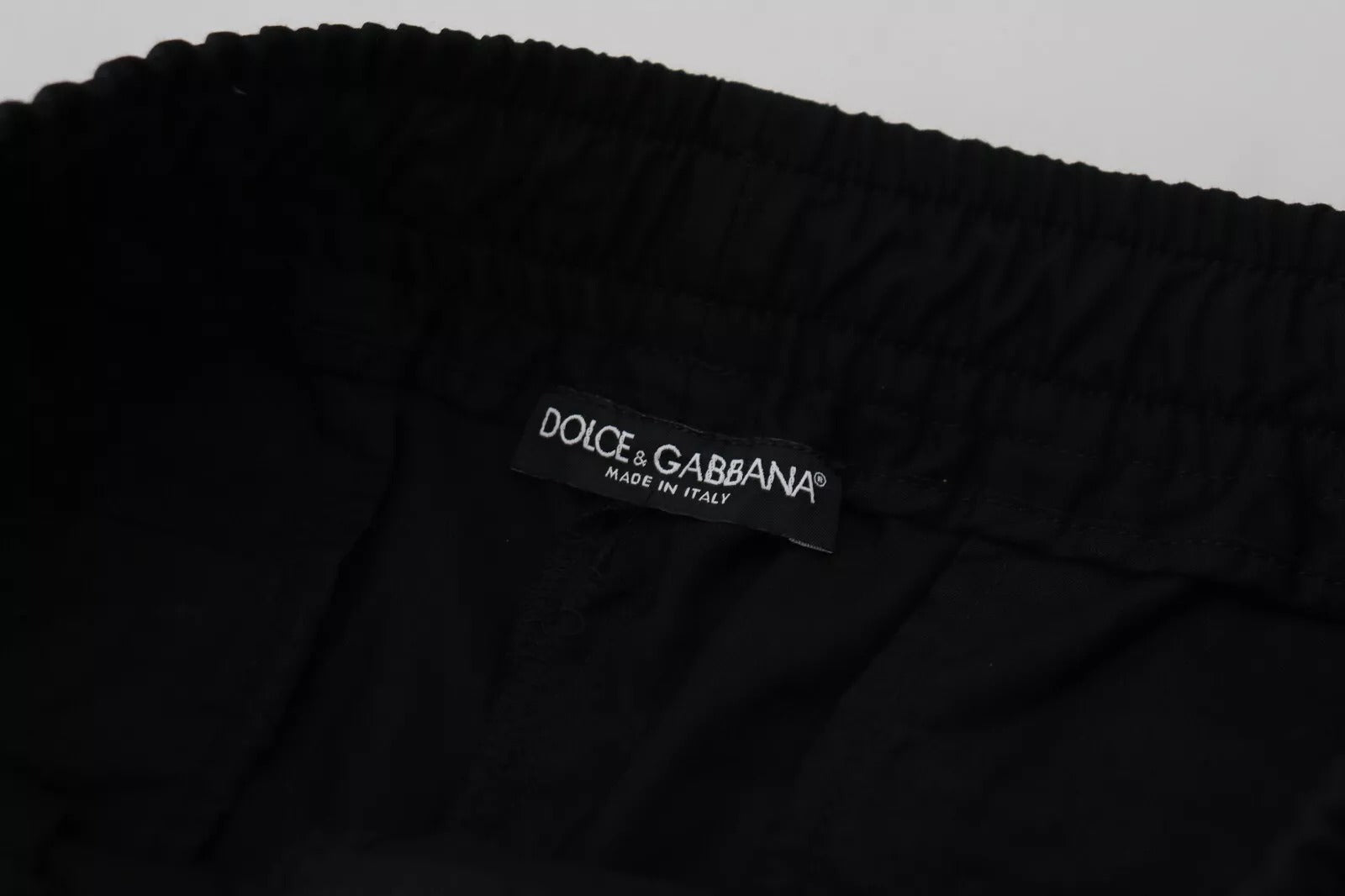 Dolce & Gabbana Black Jogger Wool Jogging Trouser | Regal Royce