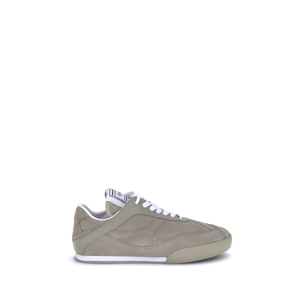 Chloé Beige Calf Leather Bos Taurus Low Top Sneakers | Regal Royce