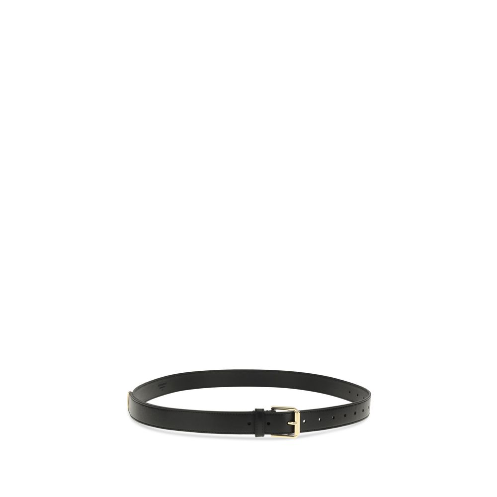 Givenchy Black Calf Leather Bos Taurus Regular Belt | Regal Royce