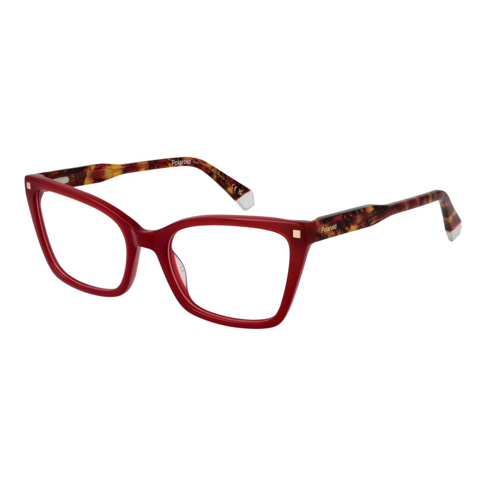 Polaroid Burgundy Acetate Glasses (Frames) | Regal Royce