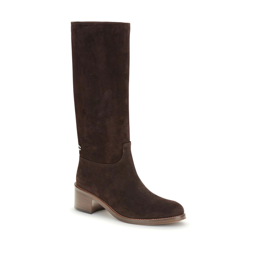 Carel Paris Brown Leather Boots | Regal Royce