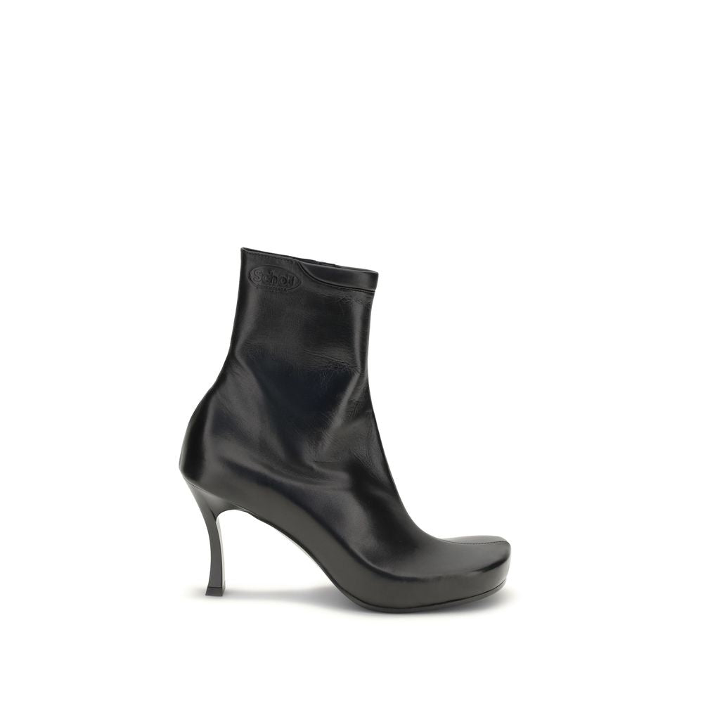 Balenciaga Black Calf Leather Bos Taurus Ankle Boots | Regal Royce
