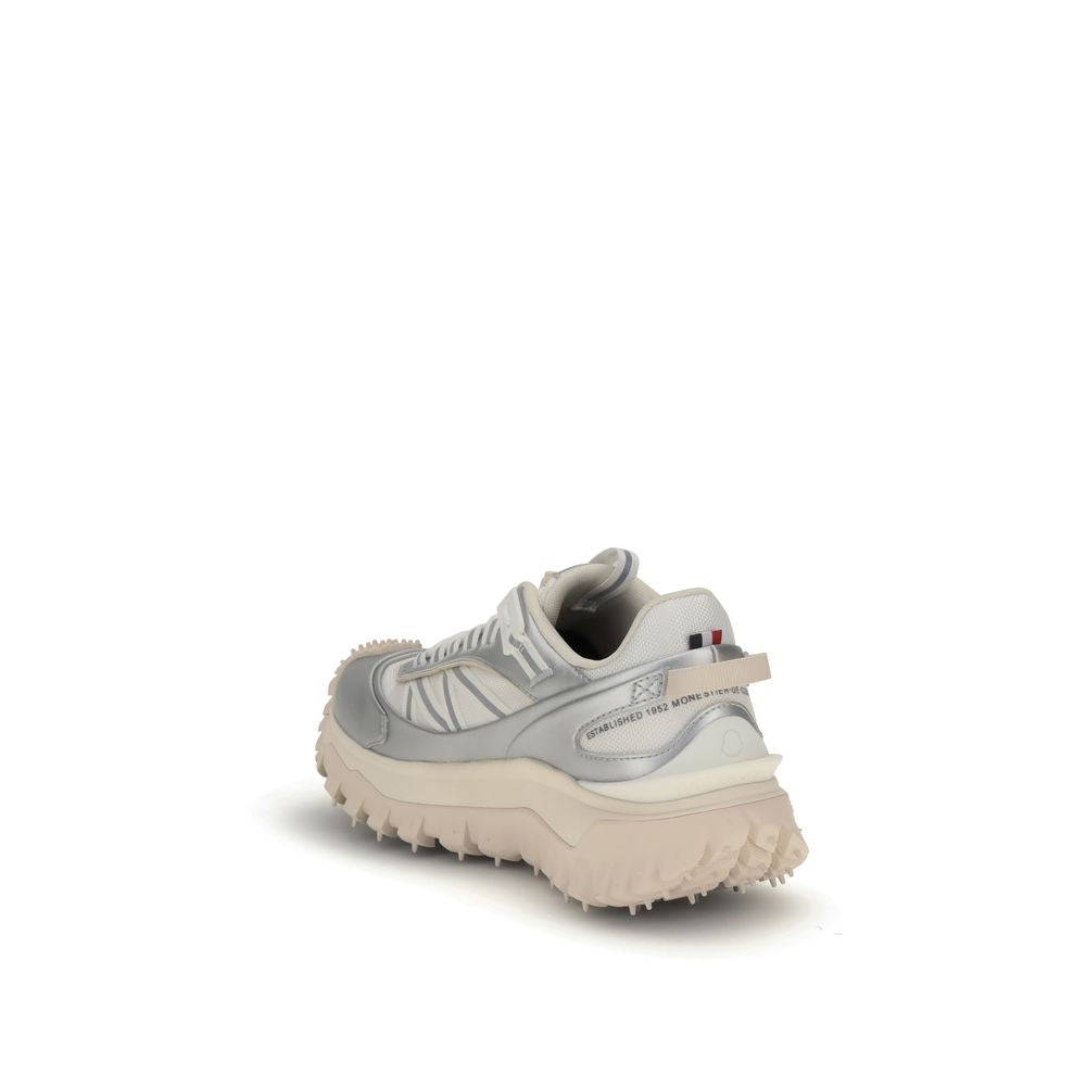 Moncler Cream Calf Leather Bos Taurus Athletic Sneakers | Regal Royce