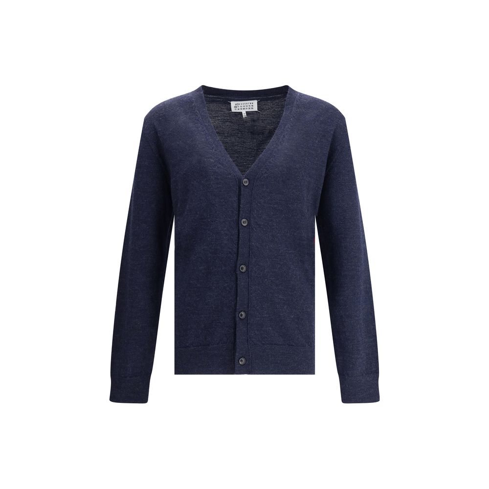 Margiela Blue Wool Cardigan | Regal Royce